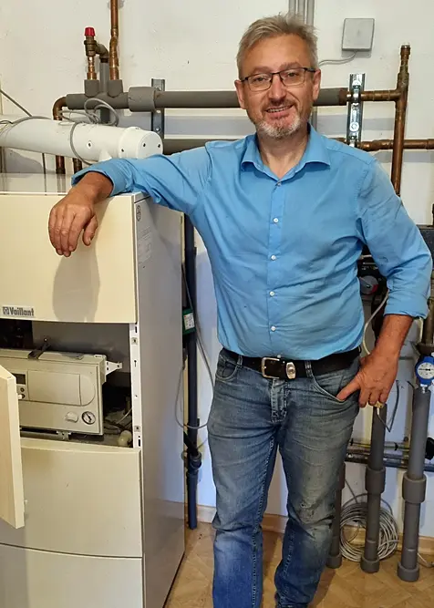Meisterinstallateur Tibor Horvath aus Kronstorf